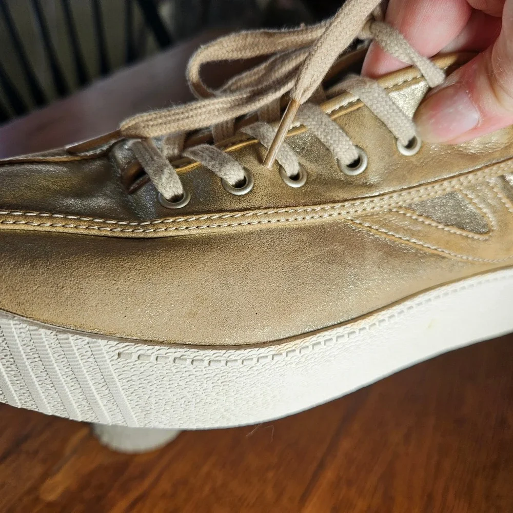 Tretorn Womens Wtny Lite 6 Bold Leather Platform Sneakers Shoes Size 10‎